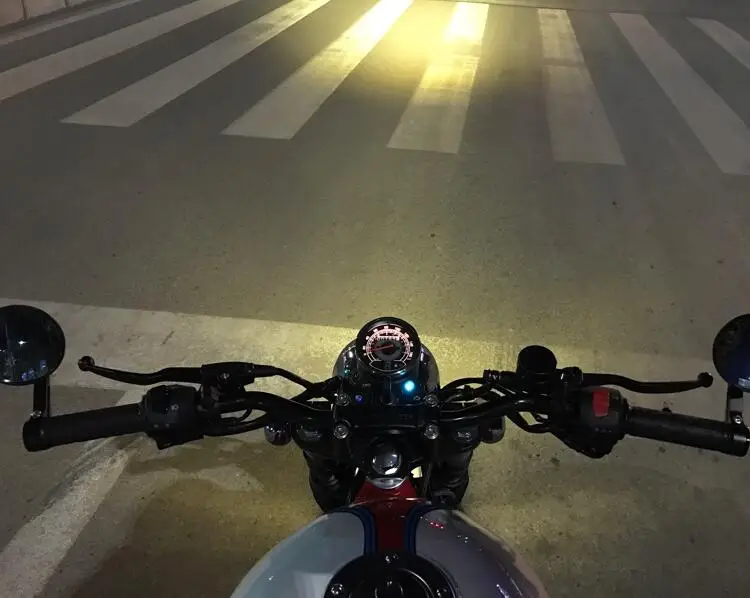 Универсальное заднее боковое зеркало для кафе мотоцикла с ручкой Honda suzuki yamaha kawasaki