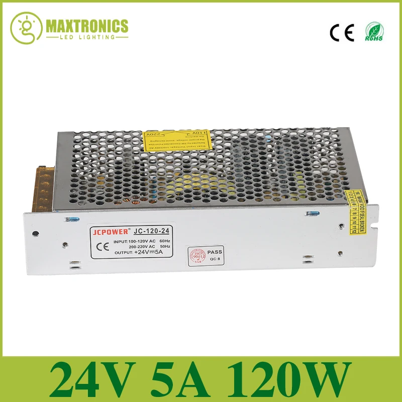 DC 12V 24V 5V High Quality Regulated Switching Power Supply for LED Strip CCTV