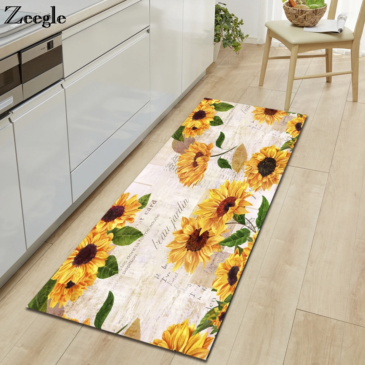 

Zeegle Entrance Door Mat Bathroom Carpet Home Decor Kitchen Mats Bedroom Carpets Anti-slip Sofa Table Floor Mats Bedside Rugs