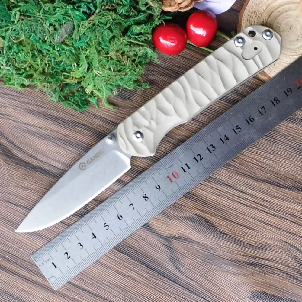 

Ganzo G717 58-60HRC 440C Blade G10 Handle EDC Folding Knife Outdoor Survival Camping Tool Hunting Pocket Knife Tactical EDC Tool