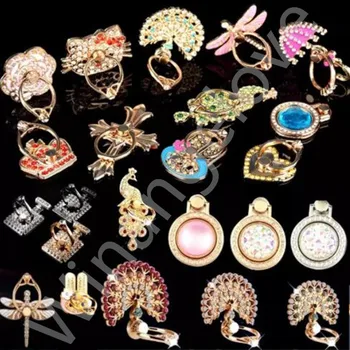 

Universal Bling Diamond Grip Stand Cell Phone Ring Holder For iphone 7 8 X for Samsung Luxury phone Stander holder