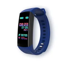 

DC68 color screen sports smart bracelet waterproof heart rate blood pressure step sports fashion hot bracelet
