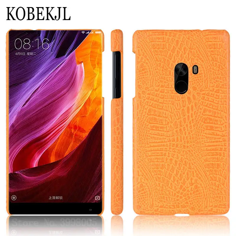 Для Xiaomi Mi Mix чехол 6 4 Роскошная Жесткая обложка на заднюю панель из искусственной
