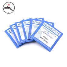 Высококачественные 1,5 мм толщина 26 мм-29,5 мм круглые плоские сапфировые часы стекло части часы с сапфировым стеклом Замена кристалла