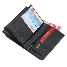 GUBINTU Genuine Leather Multifunction Wallets Passport Wallet Black Big Capacity Male Purses Men Wallets