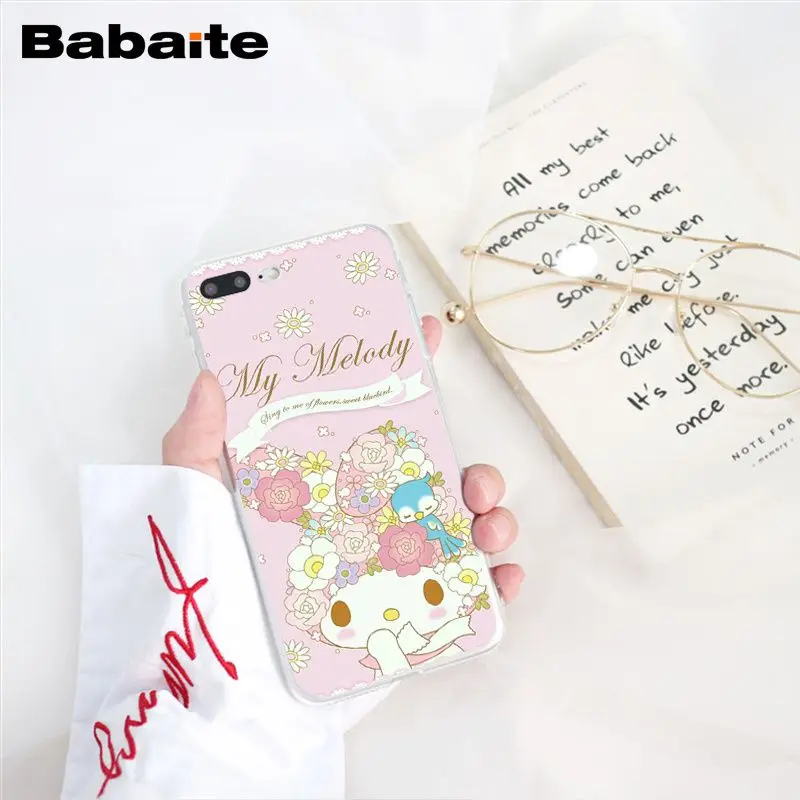 Babaite милый чехол для телефона My Melody Little с двумя звездами для iphone 11 Pro 11Pro Max 8 7 6 6S Plus X XS MAX 5 5S SE XR - Цвет: A14