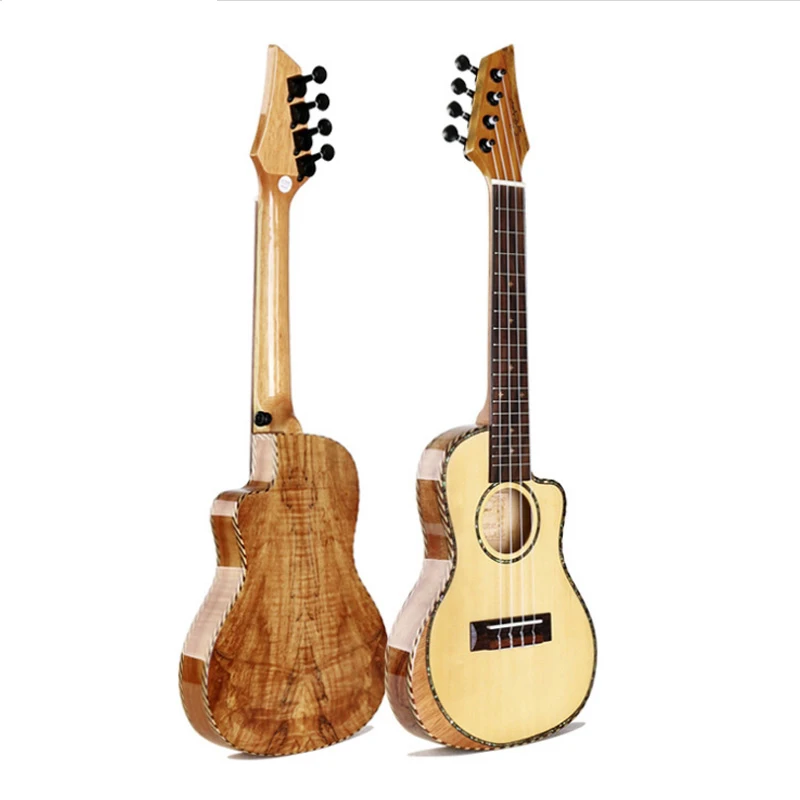 

High - end sharp corner veneer 23 inch especially Creary ars - 09 spruce deadwood thin bucket corner ukulele guard