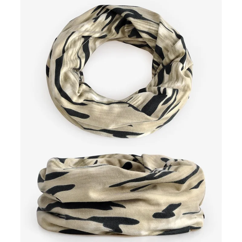 Beanies Cap Scarf Women Men Style Sunshade Breathable Stretch Sun Hat Neck Warmer Head Wear