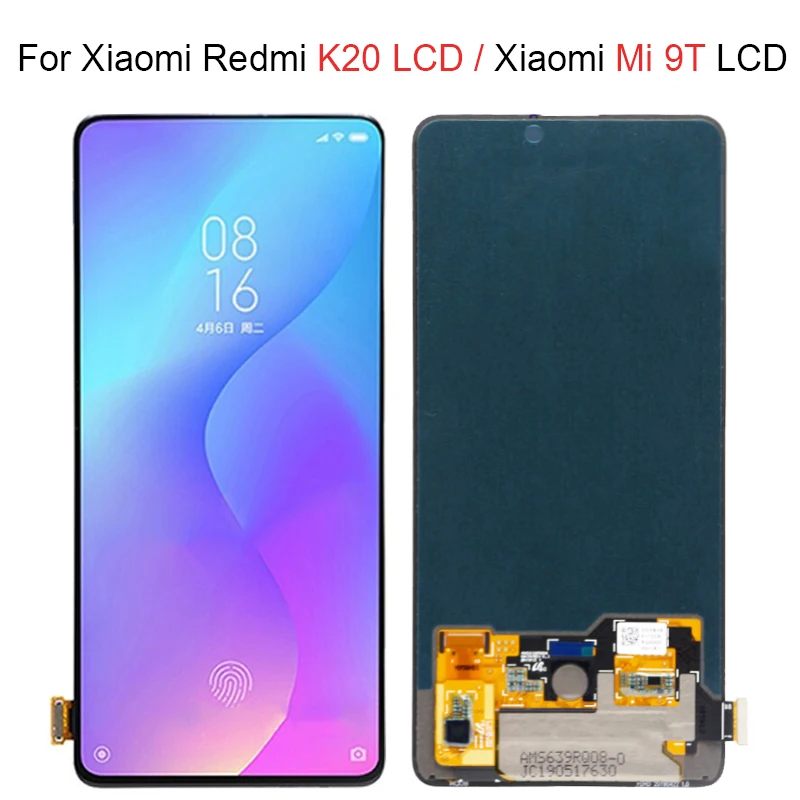

100% Test 6.39'' AMOLED LCD Xiaomi Mi 9T Redmi K20 LCD Display Touch Screen Digitizer Assembly Repair Parts Xiaomi Mi9T LCD