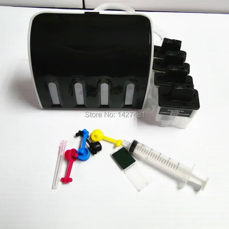 

No chip for brother LC950 CISS for Brother MFC-640CW DCP-115C DCP-120C DCP-110C MFC-215CMFC-405CN