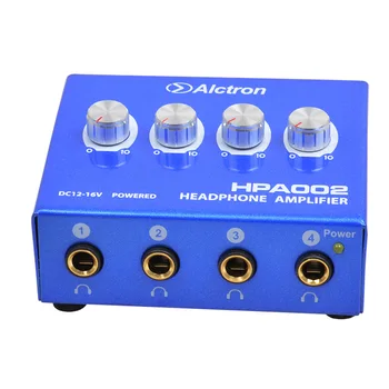 

Alctron HPA002 Portable Earphone Headphone Amplifier 6.35mm Stereo and RCA Jack high quality steel Big Power High Quality Sound