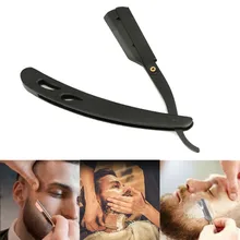 Нержавеющая сталь бритвой-матовый черный цвет-Бесплатный Бритва 10 лезвия включают