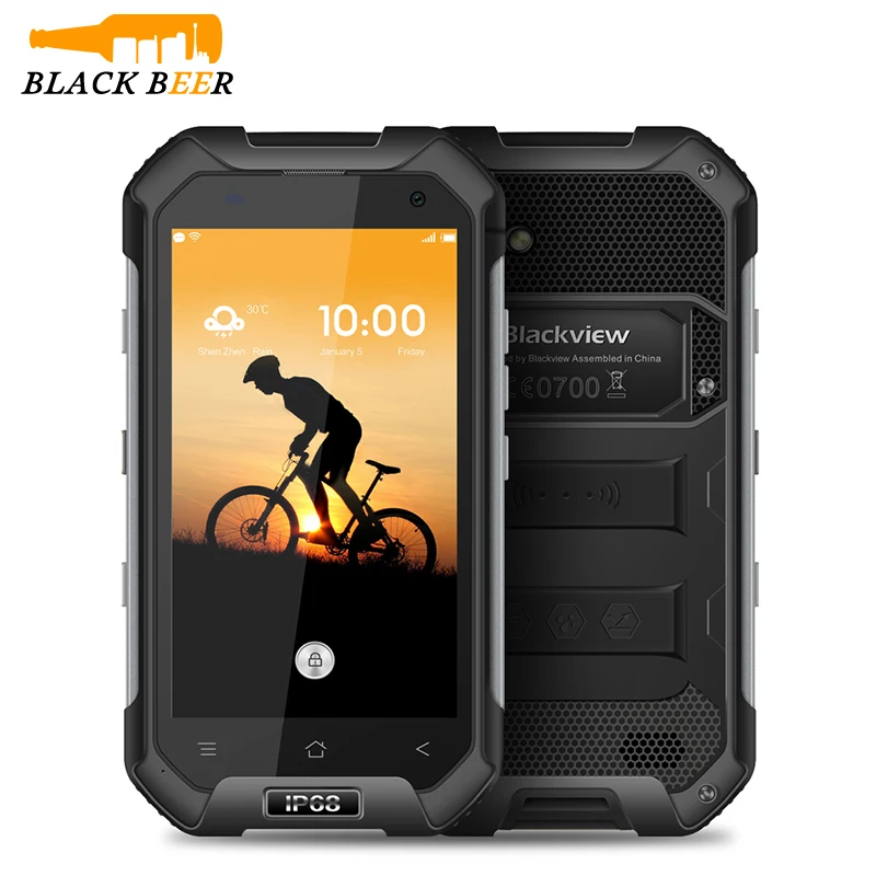 

Original Blackview BV6000 4G LTE Octa Core IP68 Waterproof Smartphone 4.7" 3GB+32GB NFC 4500mAh Android 6.0 Mobile Phone