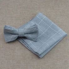 Классические обтягивающие галстуки для мужчин костюм клетчатая галстук-бабочка платок набор свадебный жаккардовый Карманный квадратный полотенце для сундуков комплекты галстуков-бабочек