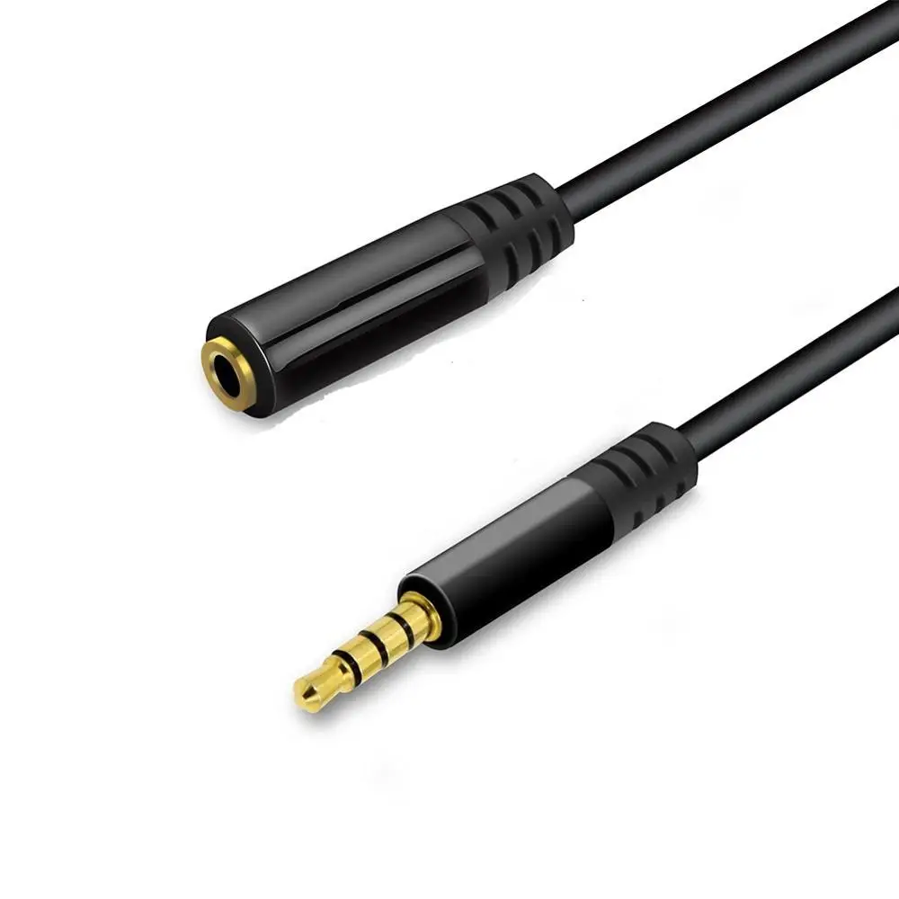 

KUYiA 1M 3.5 mm Audio Extension Cable AUX 3.5mm Jack M/F Cable For Headphone Apple, Android Smartphone,Tablet