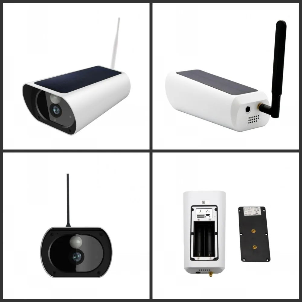 Y9 HD 1080P Solar Powered IP Camera Wireless GSM 4G SIM Card Outdoor Security CCTV Camera with Solar Charging Motion Detection