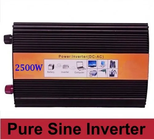 

inverter 2500W pure sine wave off grid single phase peak power 5000W zuivere sinus omvormer