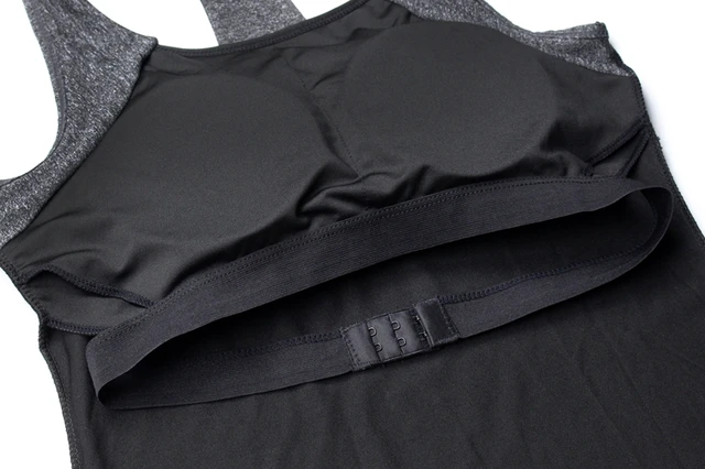 Professional Sports Vest With Chest Pad Design Girl Tank Tops Dry Fitness Sports Sleeveless Vest