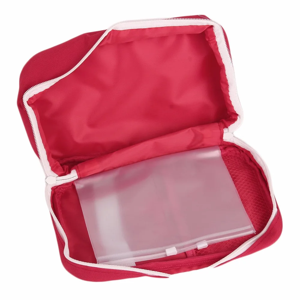 OUTAD многофункциональный красный аварийный мешок открытый портативный ручной медицинский мешок аптечка шаблон сумка для хранения лекарств