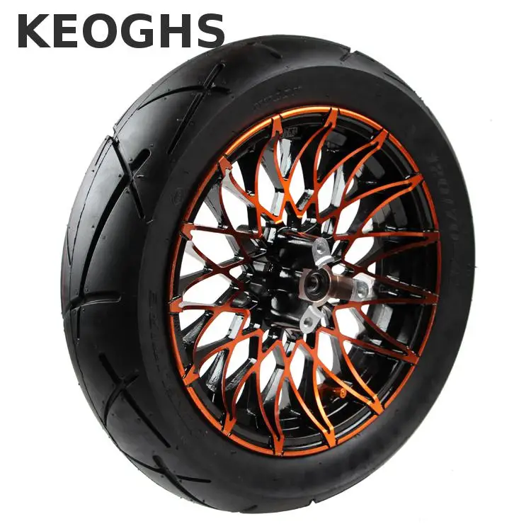 Keoghs мотоцикл 12 дюймов обод переднего колеса и шины 120/70-12 70 мм тормозной диск отверстие в отверстие установка 6201 для Yamaha скутер