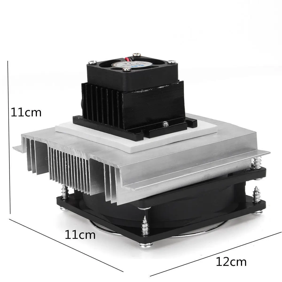 12V 6A термоэлектрический Пельтье с водяным охлаждением для химического оборудования Системы полупроводникового охладителя Системы комплект