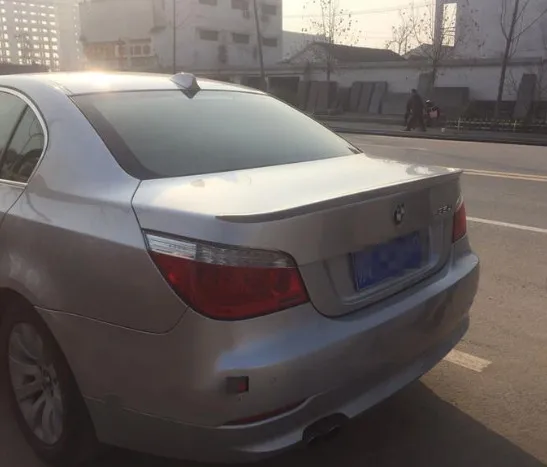 Спойлер для BMW E60 высокое качество ABS материал заднее крыло автомобиля спойлер E60M5