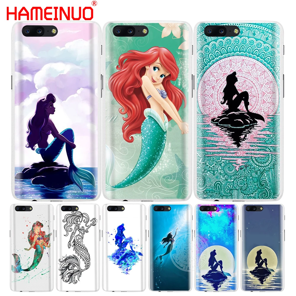 

HAMEINUO Ariel little mermaid cover phone case for Oneplus one plus 5T 5 3 3t 2 X A3000 A5000