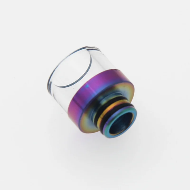 

510 Stainless Steel + Glass Drip Tip For E Cigarette Vape Tank RDA RTA RBA Atomizer Vaporizer Electronic Cigarette Accessories