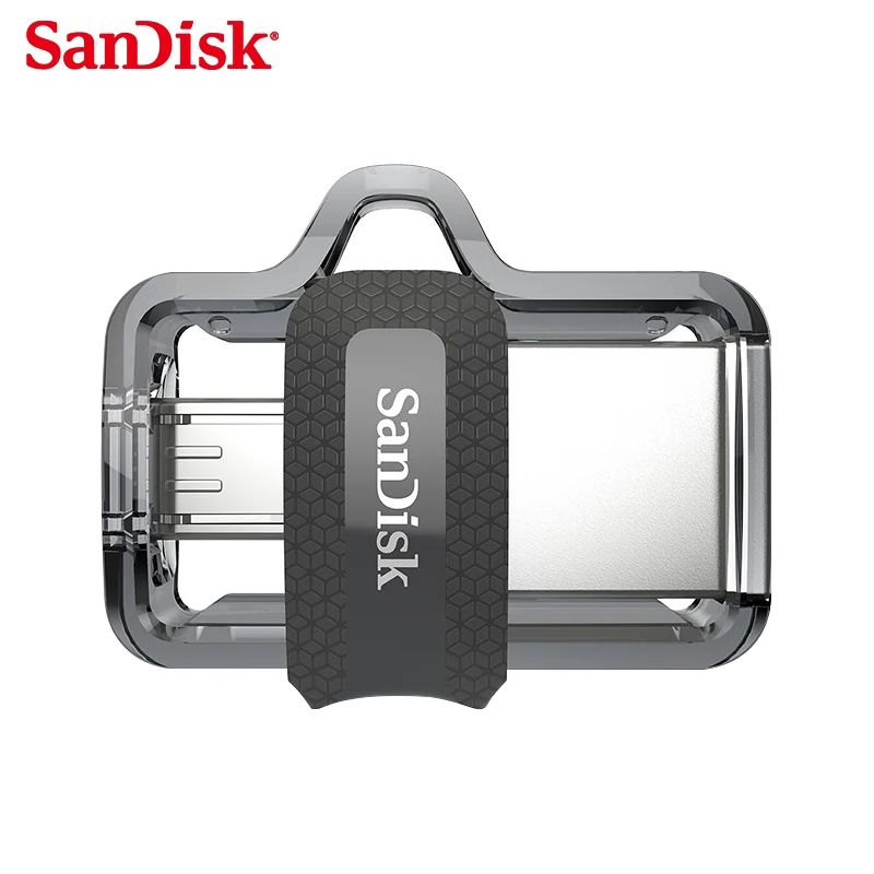 SanDisk OTG USB 3,0 двойной мини-накопитель 128 Гб 64 Гб USB флеш-накопитель 32 ГБ флеш-накопитель U диск для ПК и Android телефона планшета