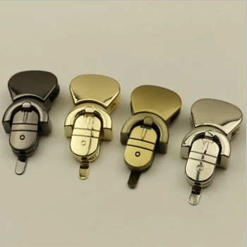 

Handbags luggage hardware accessories die-cast twist lock Mortise lock Bag and handbag lock hardware accessories