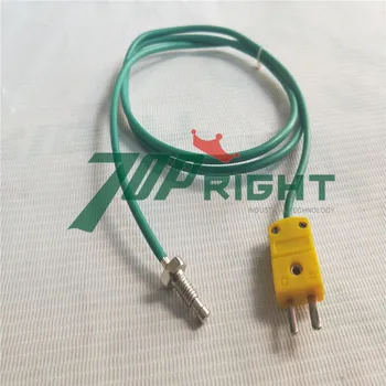 

M6 screw head K type thermocouple with 1m wire length