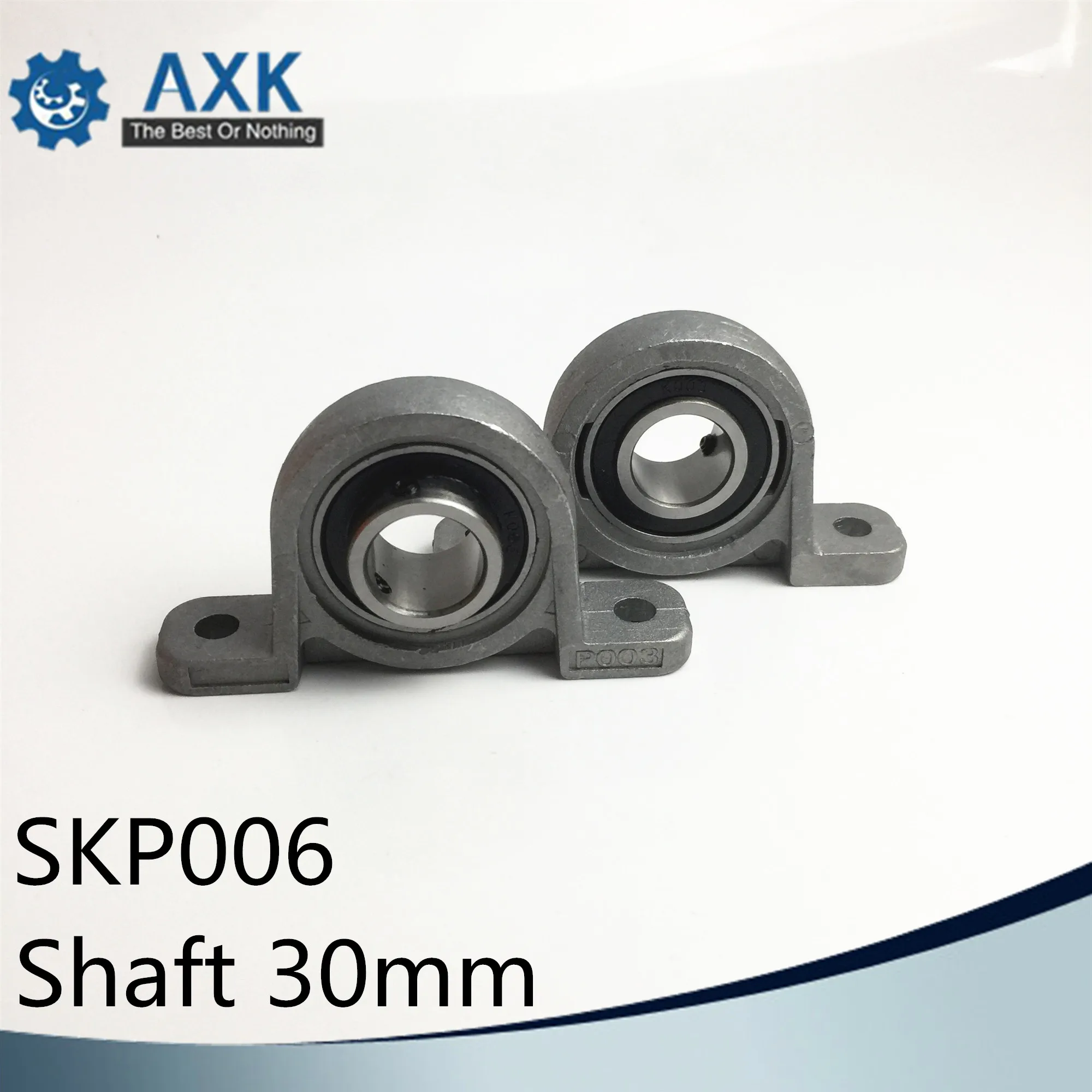SKP006 Bearing Shaft 30mm ( 1 Pc ) SSKP006 Stainless Steel Pillow Block S KP006 30 mm BearingsAB