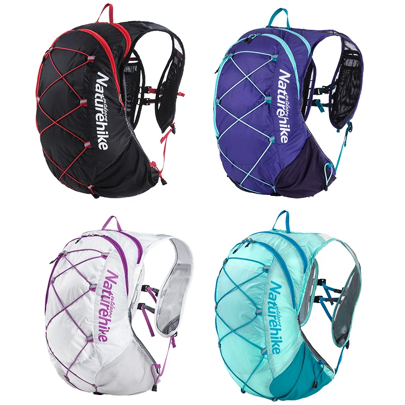 NatureHike correr al aire libre de Trail Running hombres mochila de las mujeres de los deportes bolsa impermeable en acampar senderismo ciclismo mochila 15L