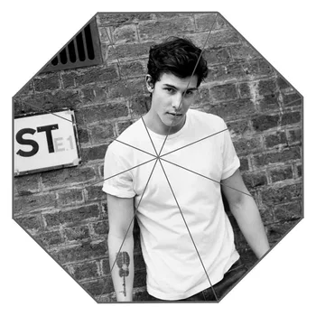 

New Custom shawn mendes Artwork Umbrella Sunny and Rainy Sunscreen Anti-uv Umbrella #QAZ098K
