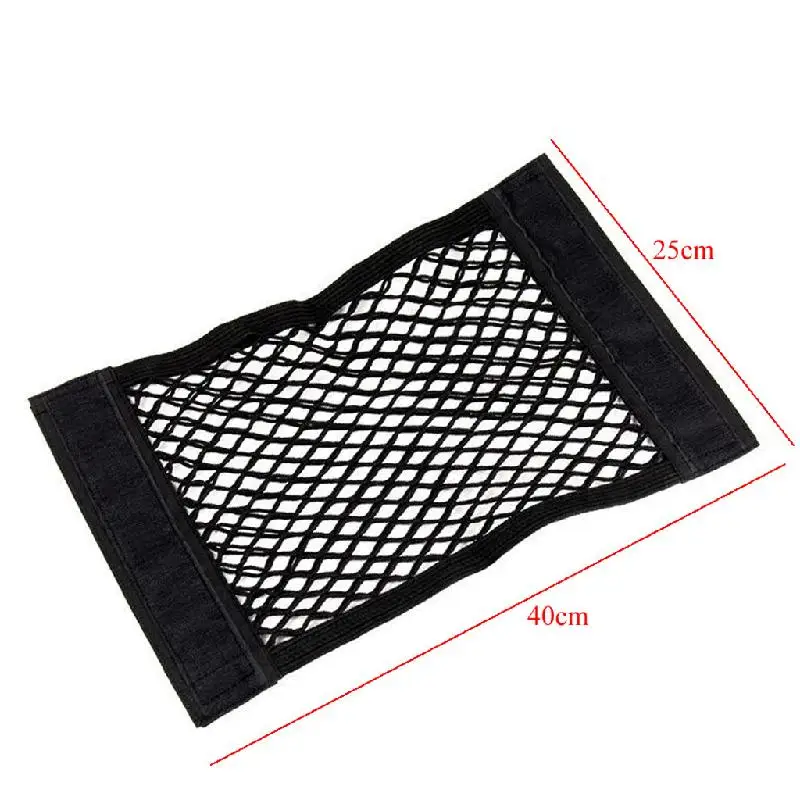 

Car Back Rear Trunk Seat Elastic String Net Mesh Car Trunk Storage Bag Cargo Organizer Storage Bag Pocket Cage Auto Accessoires