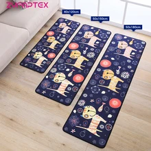 ZYFMPTEX ковер с рисунком для гостиной современный полиэстер прямоугольный короткошерстный домашний ковер кухня Длинный Кот рыба Patten