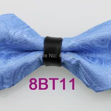 YIBEI Coachella галстуки черный низ синий Пейсли бабочка алмаз кожаный Пикер взрослых модный галстук-бабочка мужской смокинг бабочка