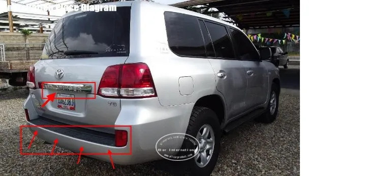 Liislee для Toyota Roraima 2007~-датчики парковки автомобиля+ камера заднего вида = 2 в 1 визуальная/Сигнализация bibi система парковки