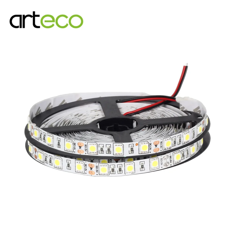 

DC12V LED Strip light 5050 60LEDs/m 5M LED Strip 5050 RGB ,White,Warm white,Red,Green.Blue IP20 / IP65 Waterproof