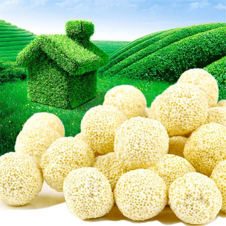 

New Bio Balls 10Pcs/40Pcs/50Pcs/100Pcs Aquarium Porous Ceramic Filter Media Net Bag Biological Ball Fish Tank Aquarium supplies