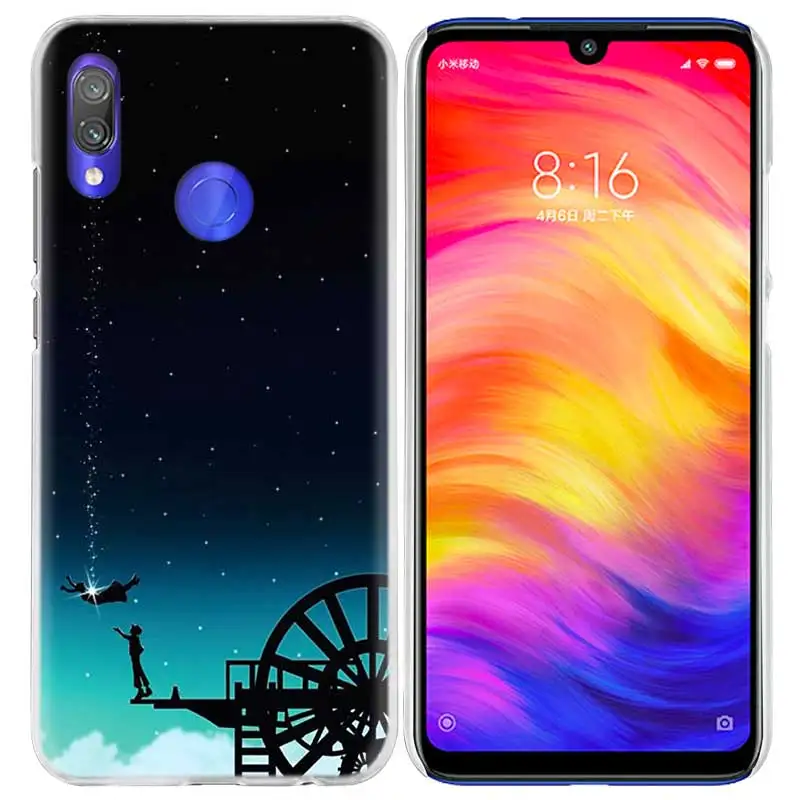 Жесткий чехол из поликарбоната для Xiao mi Red mi Note 7 8T 6 6A Pro S2 5 5A 4X mi A1 A2 9 Note10 8 lite Play F1