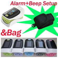 with Bag 4 Colors Finger pulse oximeter SPO2 PR monitor O LED 6 Display Modes Blood Oxygen Monitor Ossimetro oxymetre