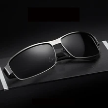 Новые Модные поляризованные очки металлические мужские солнцезащитные очки для рыбалки водительские очки