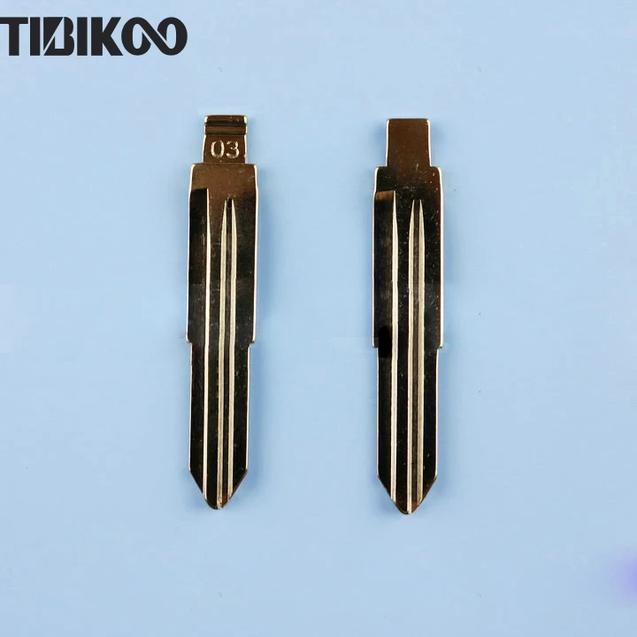NO.03 Key Blade for Honda 2.3 accord Car Key Blade for Chevrolet Lova Replacement Buick Excelle