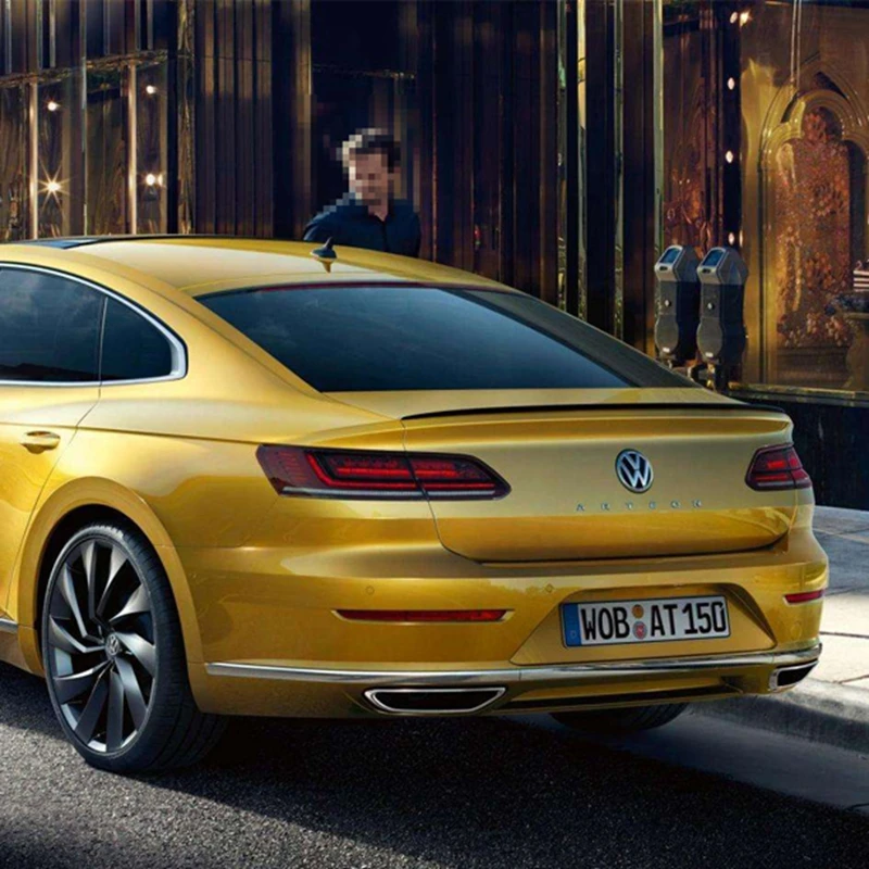 Спойлер для Volkswagen Arteon CC высокое качество ABS материал заднее крыло автомобиля