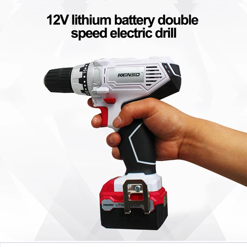 

Newone 12V power tools electric Drill Electric Cordless Drill Screwdriver Mini Drill electric drilling with lithium battery