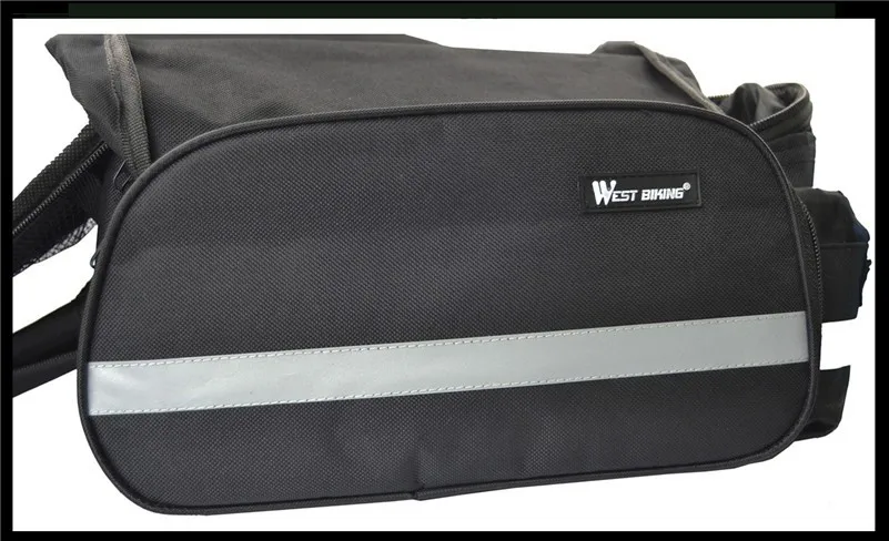 Clearance WEST BIKING Black Cycling Saddle Bag Waterproof Durable Multifunction MTB Road Bike TailBag Volume 10-25L Bicycle Rear Bag 5 Clearance WEST BIKING Black Cycling Saddle Bag Waterproof Durable Multifunction MTB Road Bike TailBag Volume 10-25L Bicycle Rear Bag 5