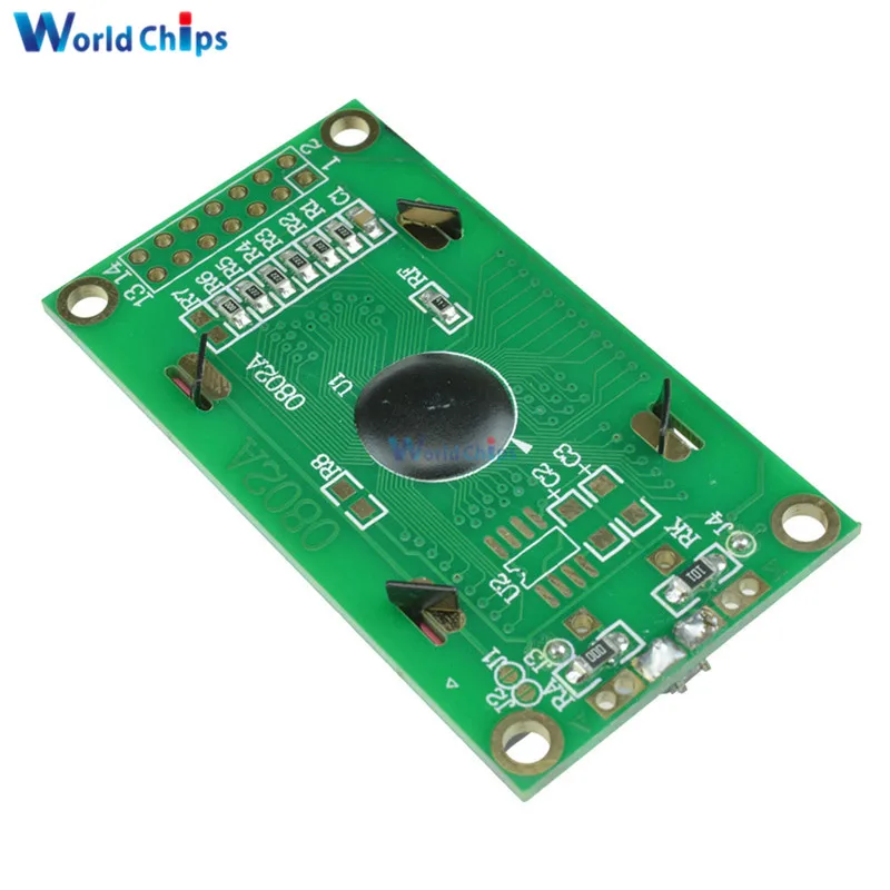 0802 LCD 8x2 символьный ЖК дисплей модуль 5V LCM Синяя подсветка для Arduino|lcd display module|display