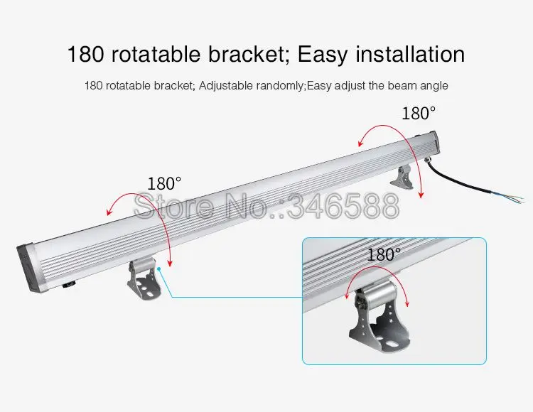 Mi. Светильник RL1-24 AC110-240V 24 Вт RGB+ CCT светодиодный настенный светильник водонепроницаемый IP66 наружный светильник, затемненный RGB CCT вспомогательный светильник