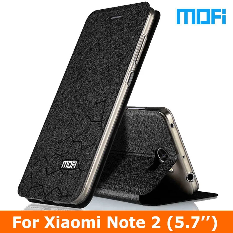 Original Mofi brand mi note2 Case Flip Leather Case For Xiaomi Note 2 phone case Stand
